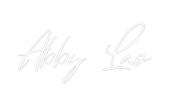 Custom Neon: Abby Lao