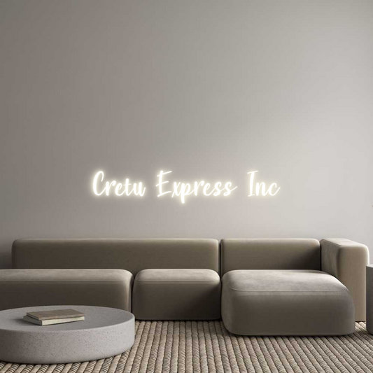 Custom Neon: Cretu Express...