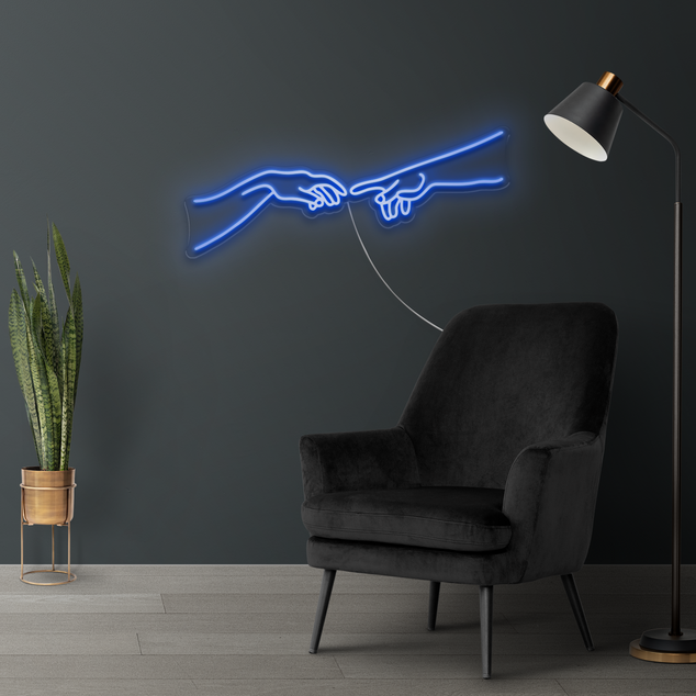 Hand of God LED Neon Sign