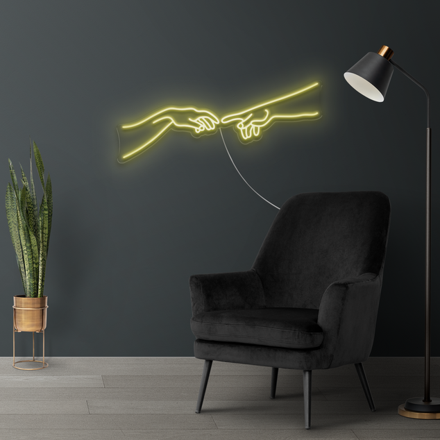 Hand of God LED Neon Sign