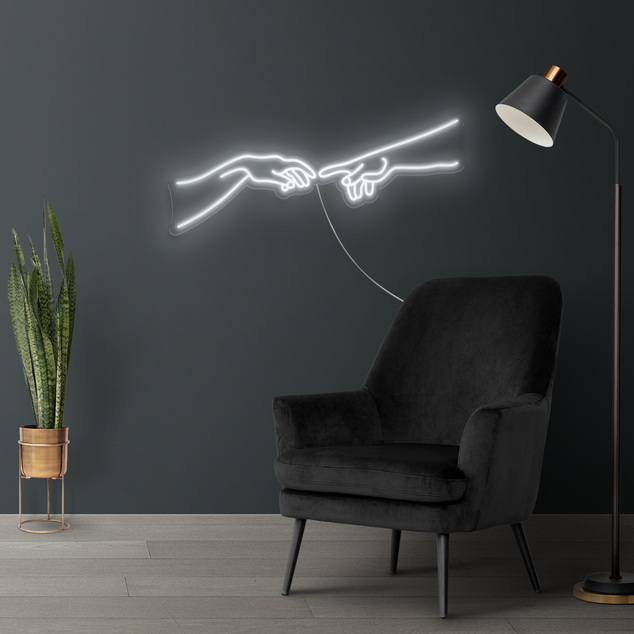 Hand of God LED Neon Sign