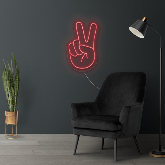 Peace LED Neon Sign