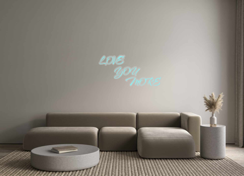 Custom Neon: LOVE...