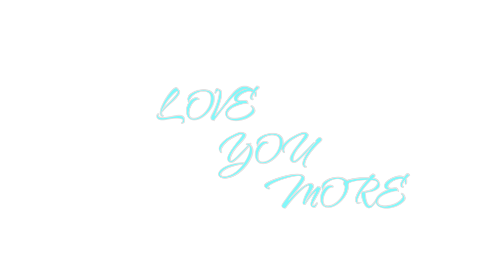 Custom Neon: LOVE...