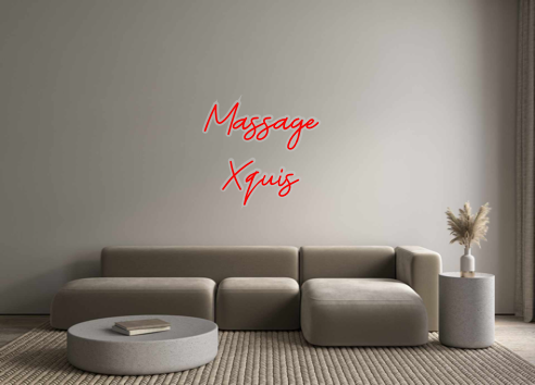 Custom Neon: Massage
Xquis