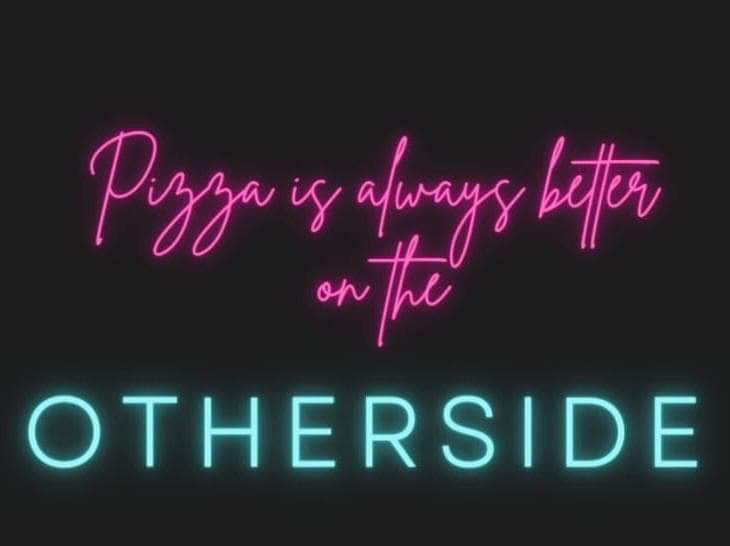 Custom Neon Sign 3ft - Ice Blue + Pink