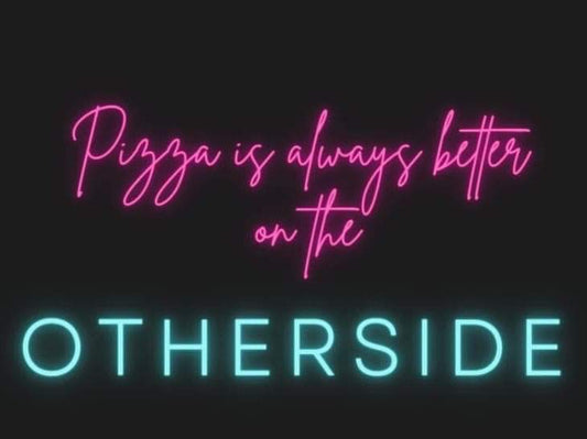 Custom Neon Sign 3ft - Ice Blue + Pink