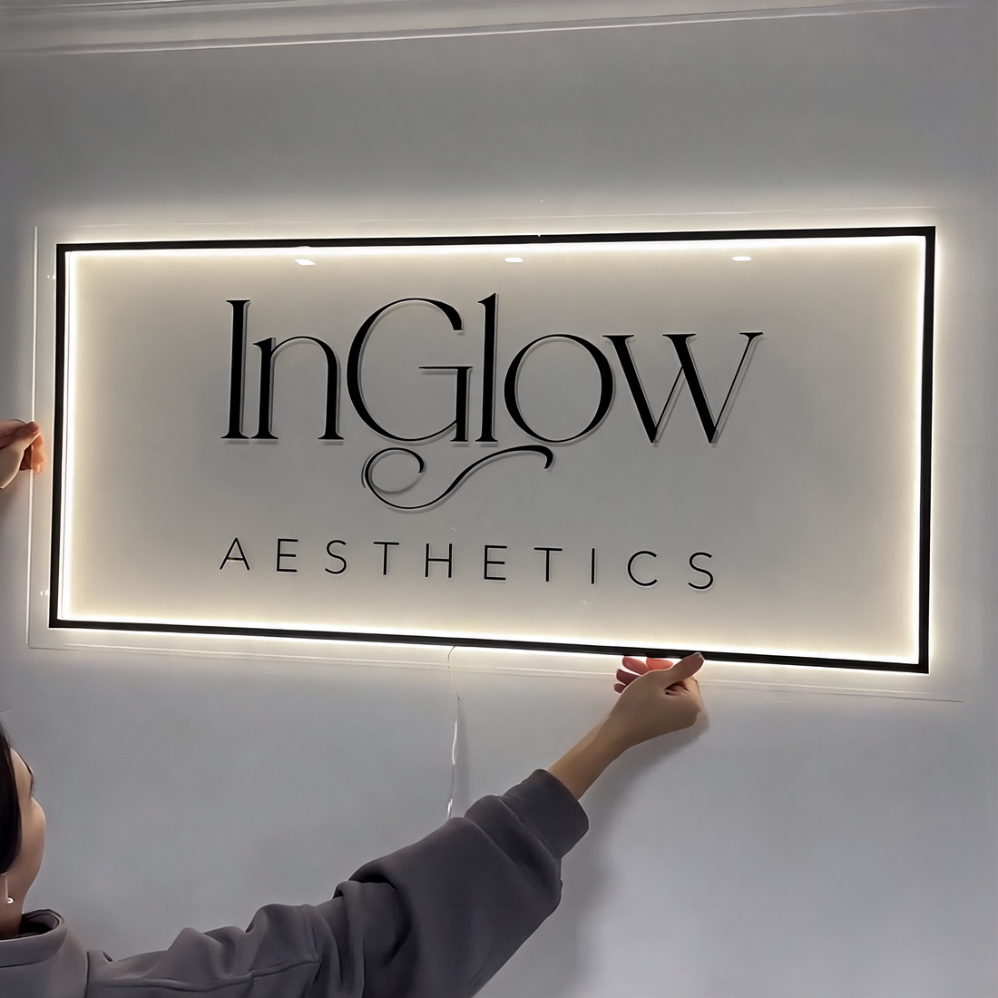 custom led sign