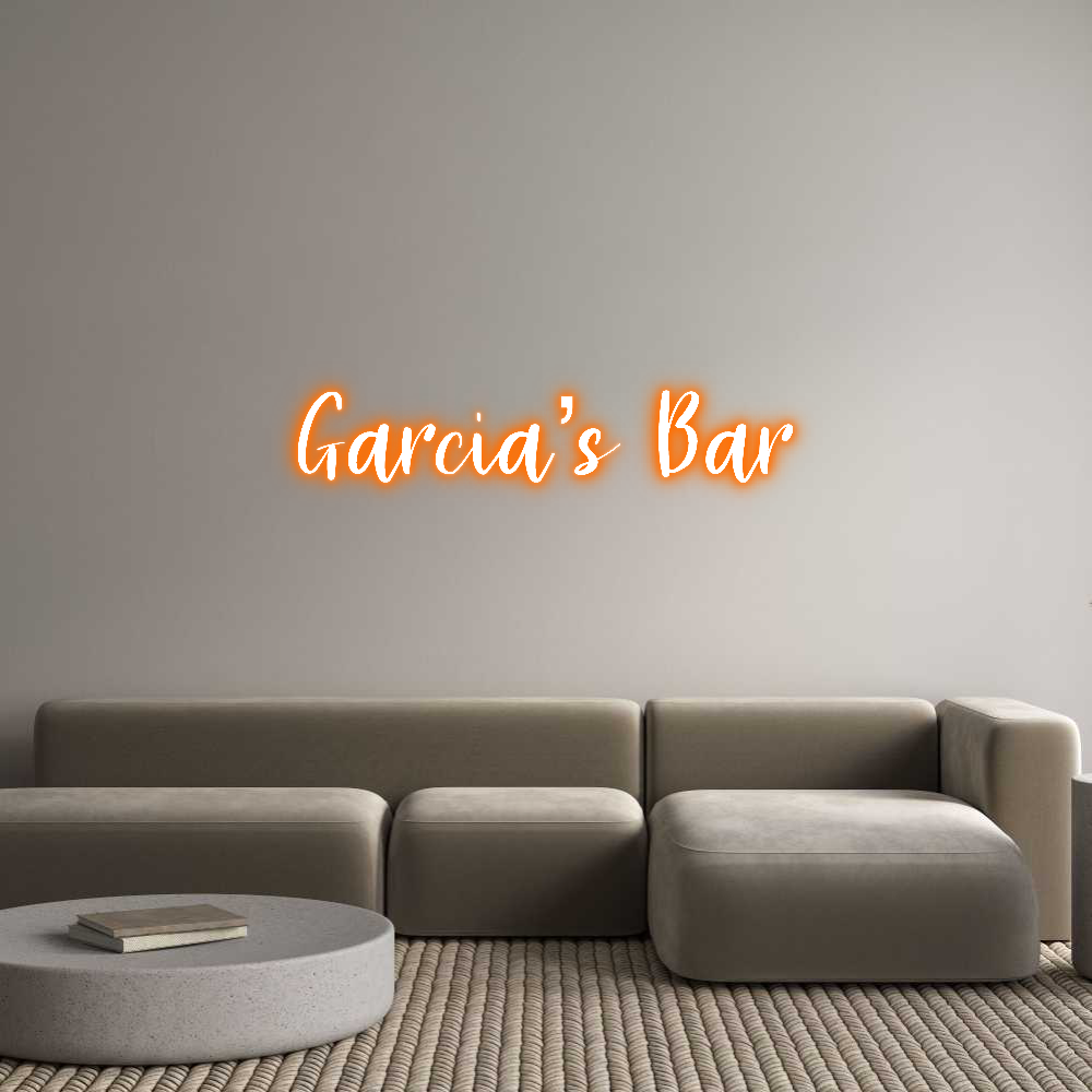 Custom Neon: Garcia’s Bar