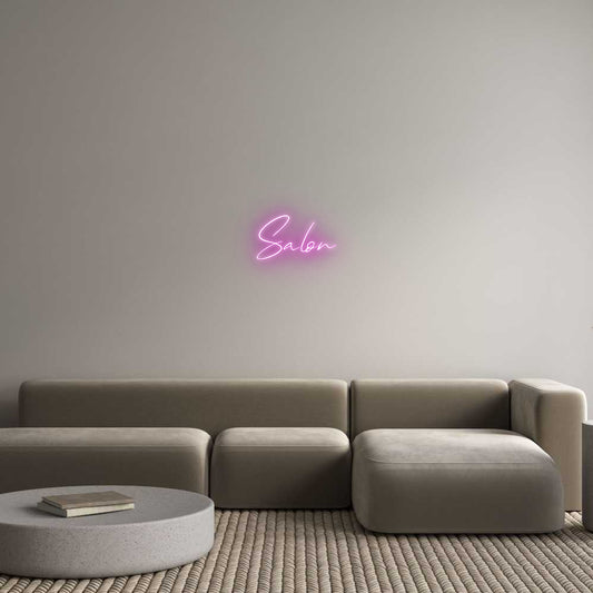 Custom Neon: Salon