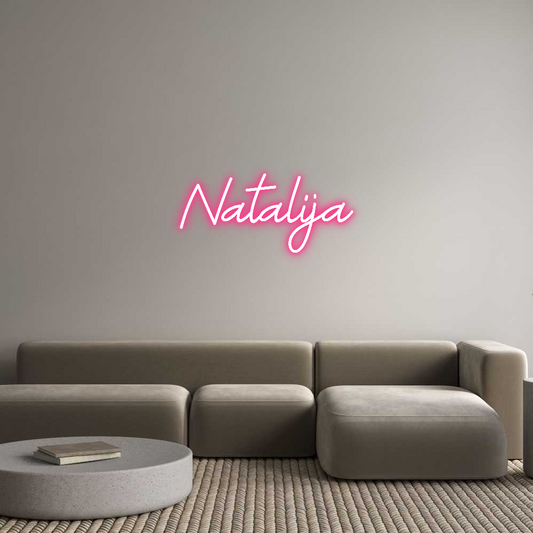 Custom Neon: Natalija