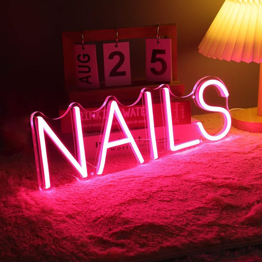NAILS - Neon Sign