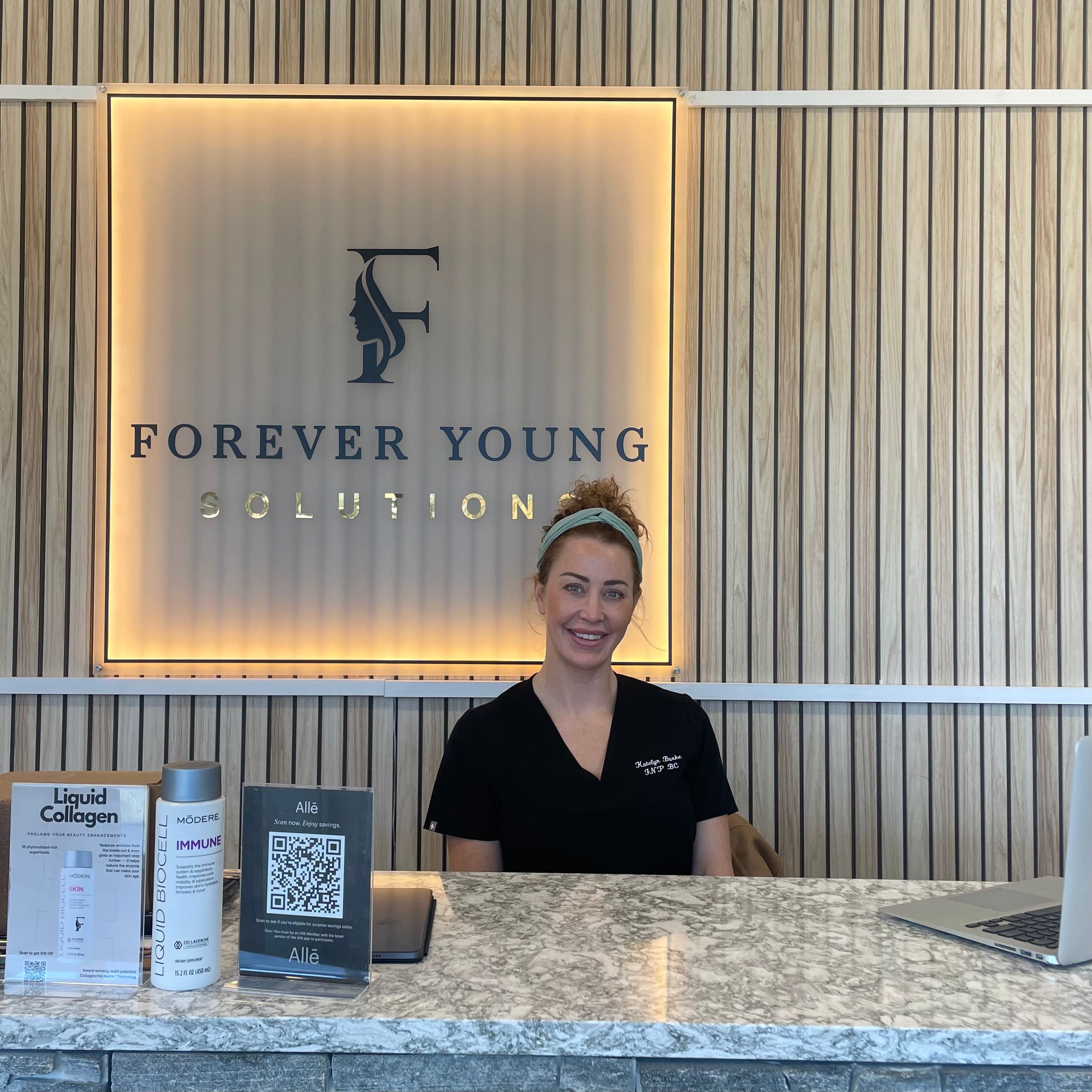 Customer sign