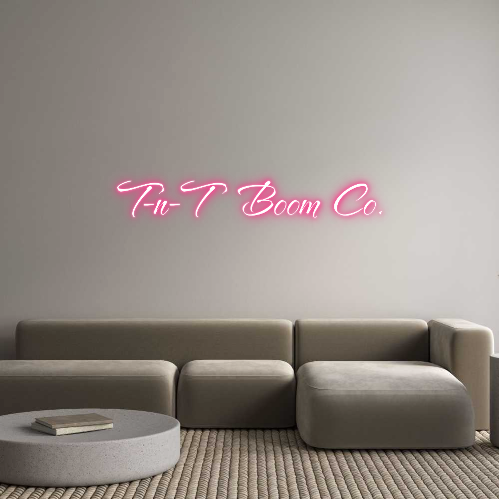 Custom Neon: T-n-T Boom Co.