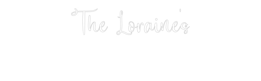 Custom Neon: The Loraine’s