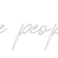 Custom Neon: free people