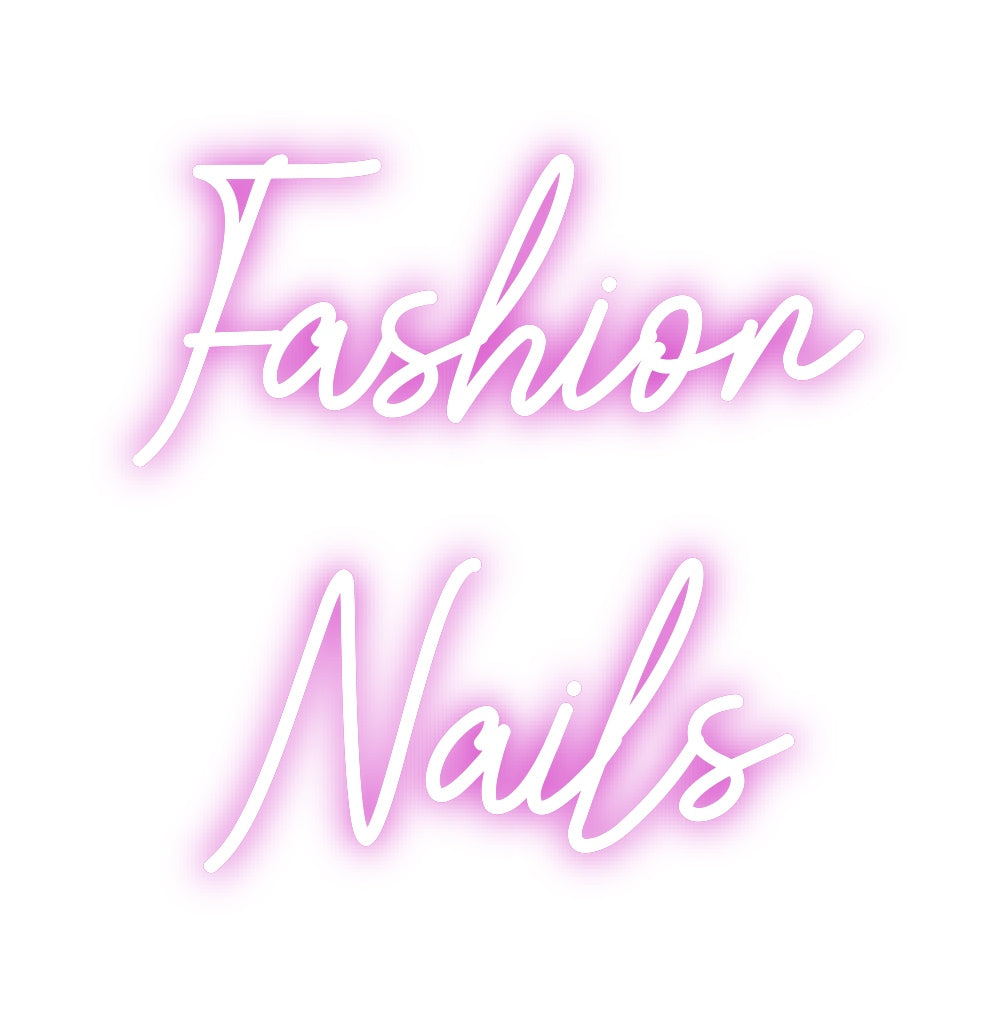 Custom Neon: Fashion
Nails