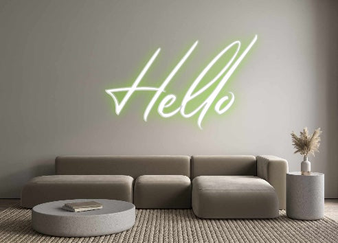 Custom Neon: Hello