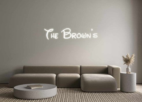 Custom Neon: The Brown's