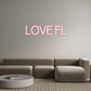 Custom Neon: LOVE FL