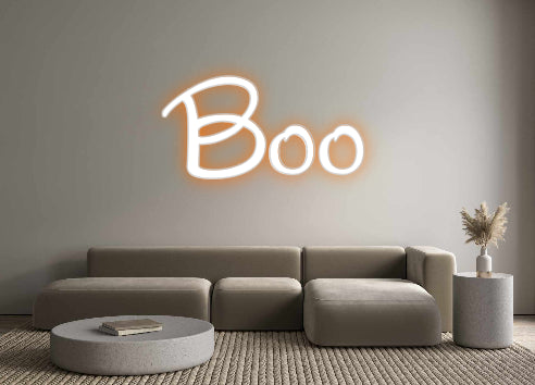 Custom Neon: Boo