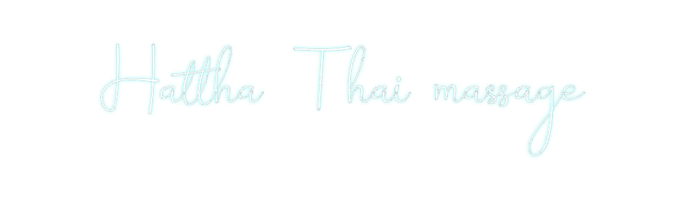 Custom Neon: Hattha Thai m...