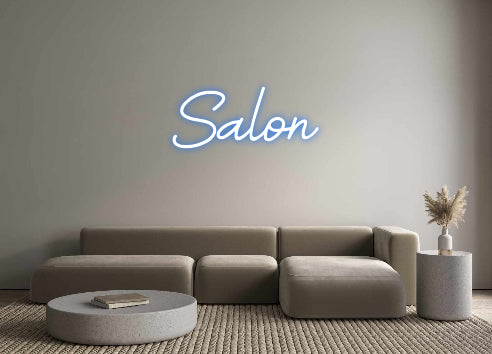 Custom Neon: Salon