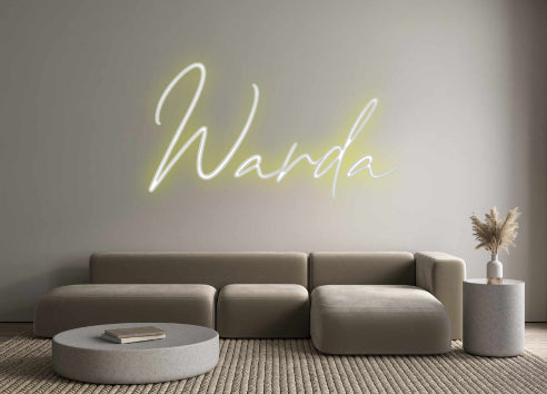 Custom Neon: Warda