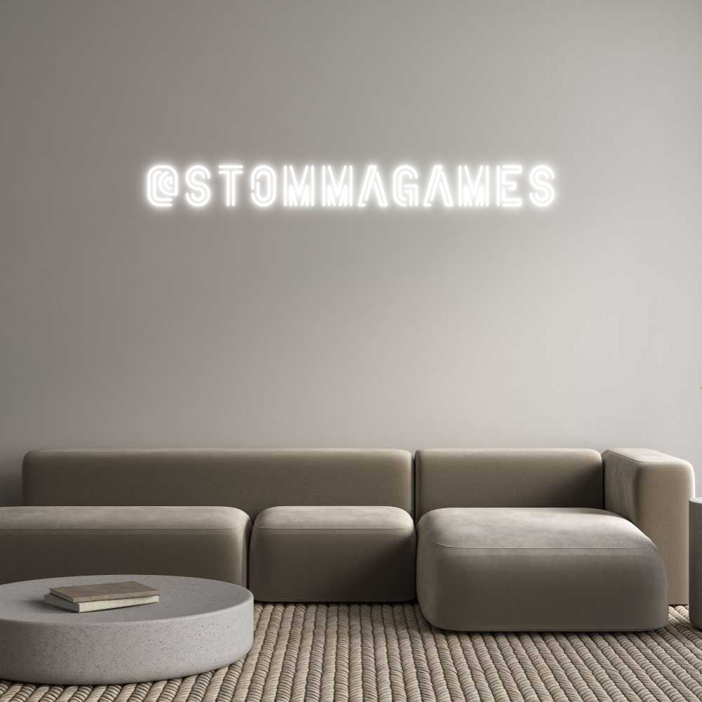 Custom Neon: @STOMMAGAMES