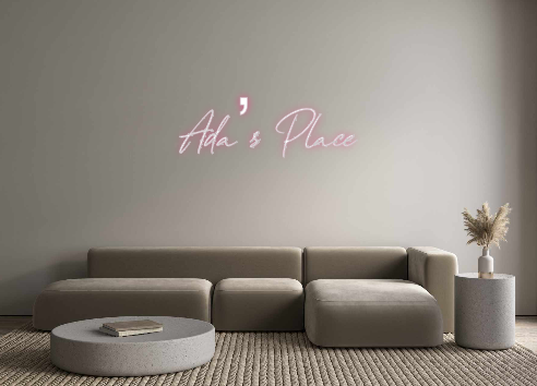 Custom Neon: Ada’s Place