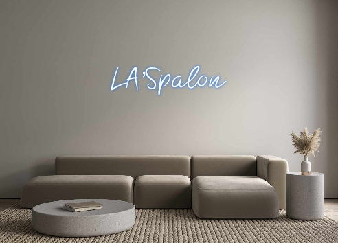 Custom Neon: LA’Spalon