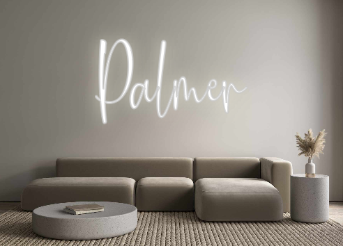 Custom Neon: Palmer