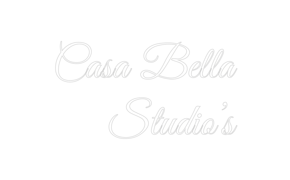 Custom Neon: Casa Bella 
S...