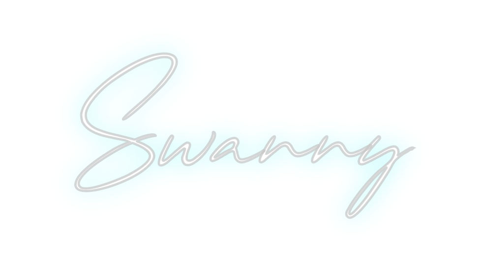 Custom Neon: Swanny