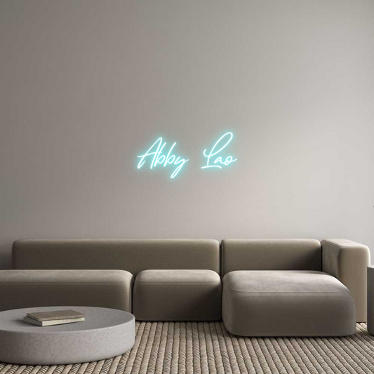 Custom Neon: Abby Lao