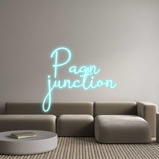 Custom Neon: Paan 
junction