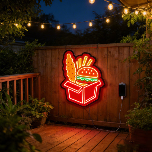 Customize Your LED Acrylic Box Sign!