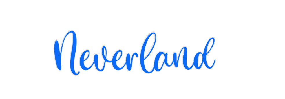 Custom Neon: Neverland