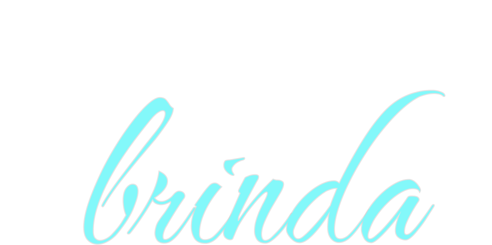 Custom Neon: brinda