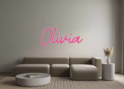 Custom Neon: Olivia