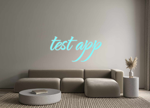 Custom Neon: test app