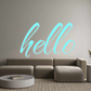 Custom Neon: hello