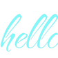 Custom Neon: hello