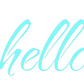 Custom Neon: hello