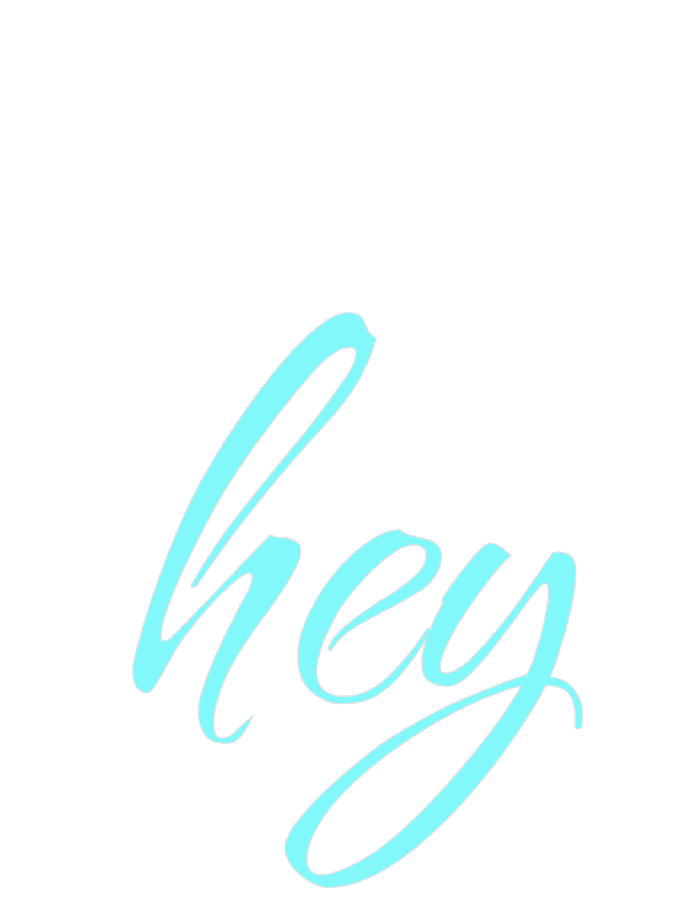 Custom Neon: hey