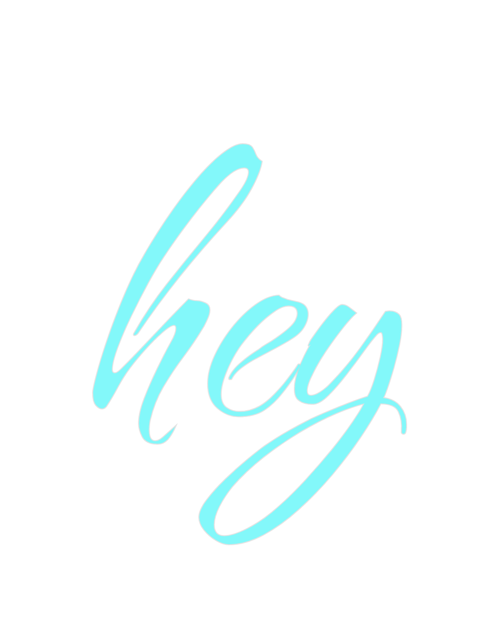 Custom Neon: hey