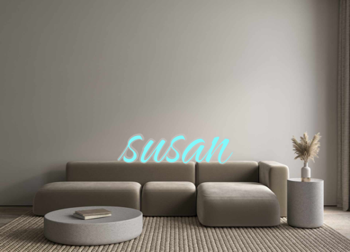 Custom Neon: susan