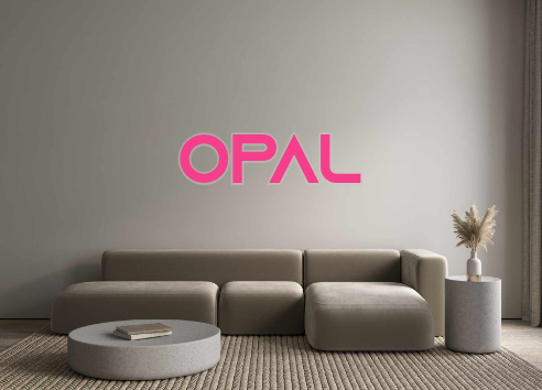 Custom Neon: opal