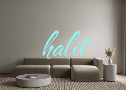 Custom Neon: halit