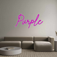 Custom Neon: Purple